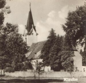 Kirche um 1969